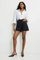 Short en denim avec cordon Charlie