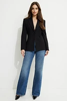 Fitted Single Button Blazer