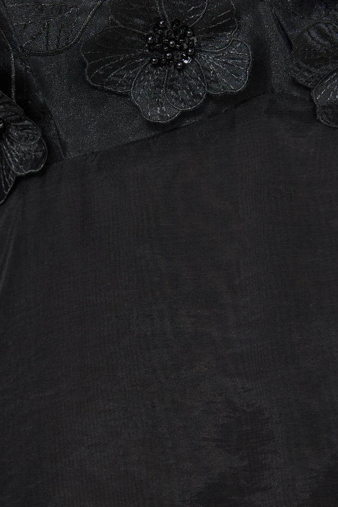 Camisole fleurie style nuisette