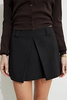 Front Pleat Skort