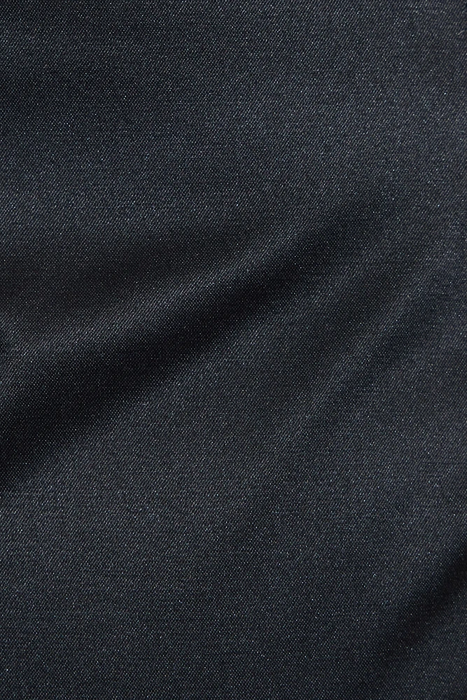Minijupe en satin à boucle