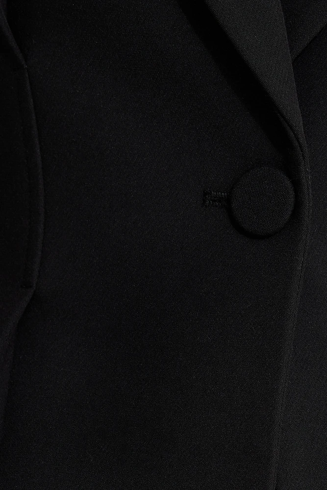 Fitted Single Button Blazer