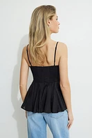 Peplum Tank Top