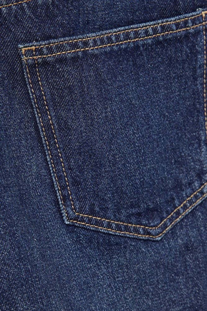 Short en denim A taille haute et coupe Charlie