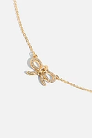 Collier avec boucle à pierres