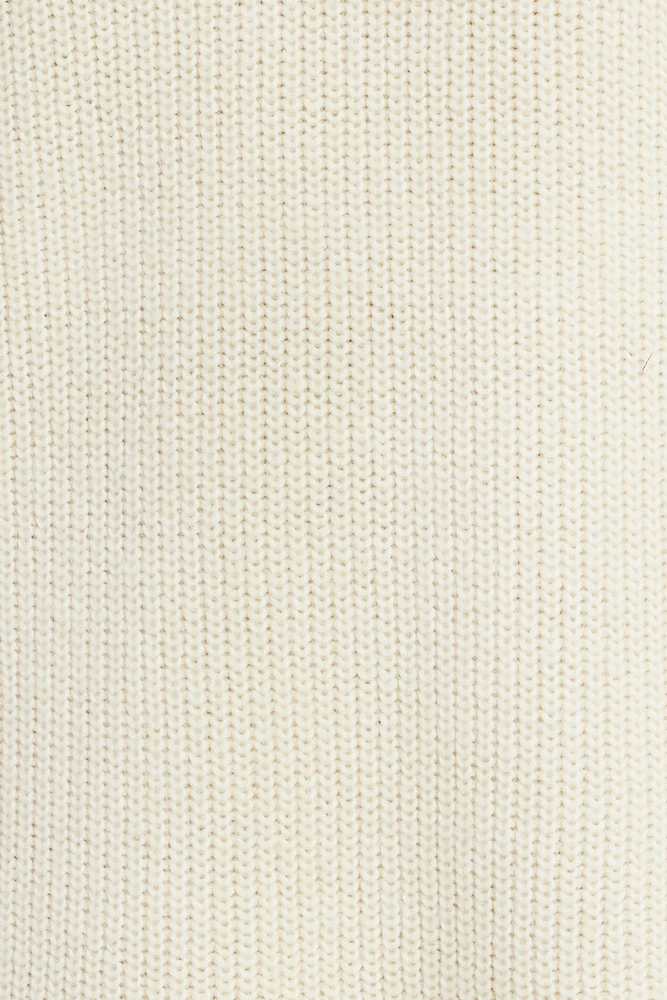 Minirobe côtelée en tricot