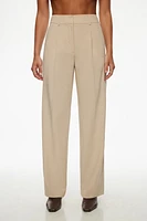 Sofia Pleated Straight Pants