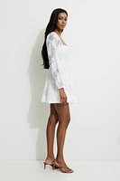 Minirobe Amelie à manches bouffantes