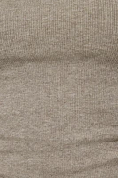 T-shirt côtelée à manches longues Tedi