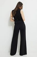 Wide Leg Ponte Pants