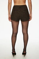 Minishort ultracourt à carreaux