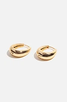 Dome Hoop Earrings