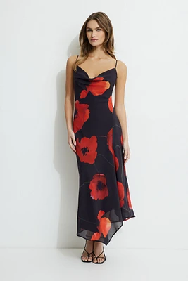 Robe nuisette maxi asymétrique Celeste
