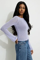Carlina Crocheted Sweater