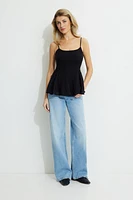 Peplum Tank Top