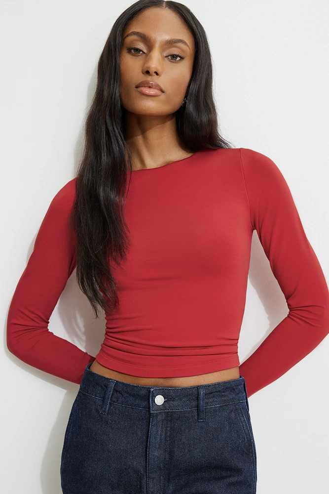 Kyla Jersey Long Sleeve T Shirt