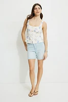 Embroidered Tank Top