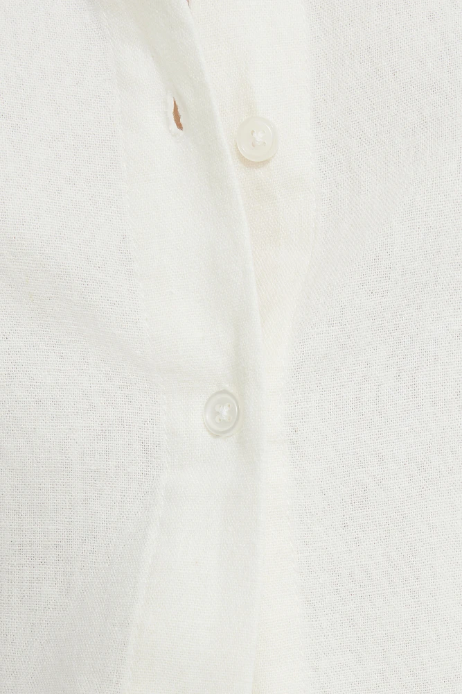 Chemise ample en lin