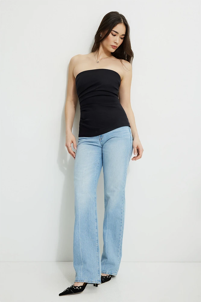 Pleated Tube Top