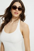 Lunettes de soleil minces « Œil de chat »