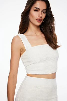 Cami écourtée texturé Lota