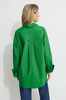 Chemise ample en popeline Monroe