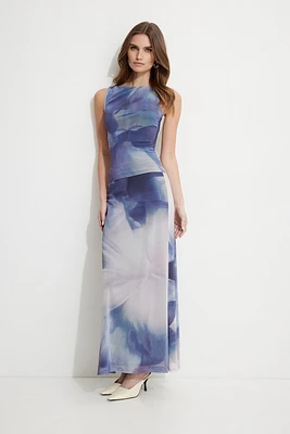 Jupe maxi en maille Daya style sirène