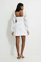 Minirobe Amelie à manches bouffantes