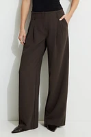 Jourdan Mid Rise Wide Leg Pants