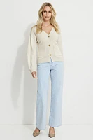 Cardigan à taille cintrée