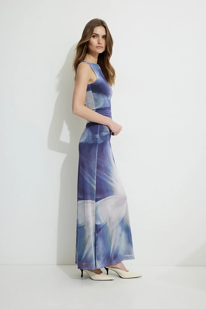 Jupe maxi en maille Daya style sirène