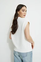 Oversized Sweater Vest