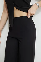 Wide Leg Ponte Pants