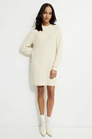 Minirobe côtelée en tricot