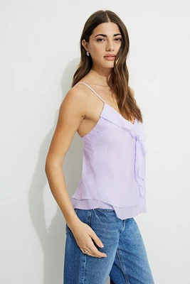 Camisole à volants Clover
