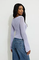 Carlina Crocheted Sweater