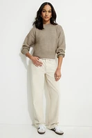 Relaxed Crewneck Sweater