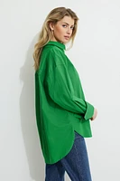 Chemise ample en popeline Monroe