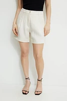 Short mi-cuisse pliss