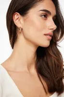 Ensemble de 3 paires d'anneaux d’oreilles massifs