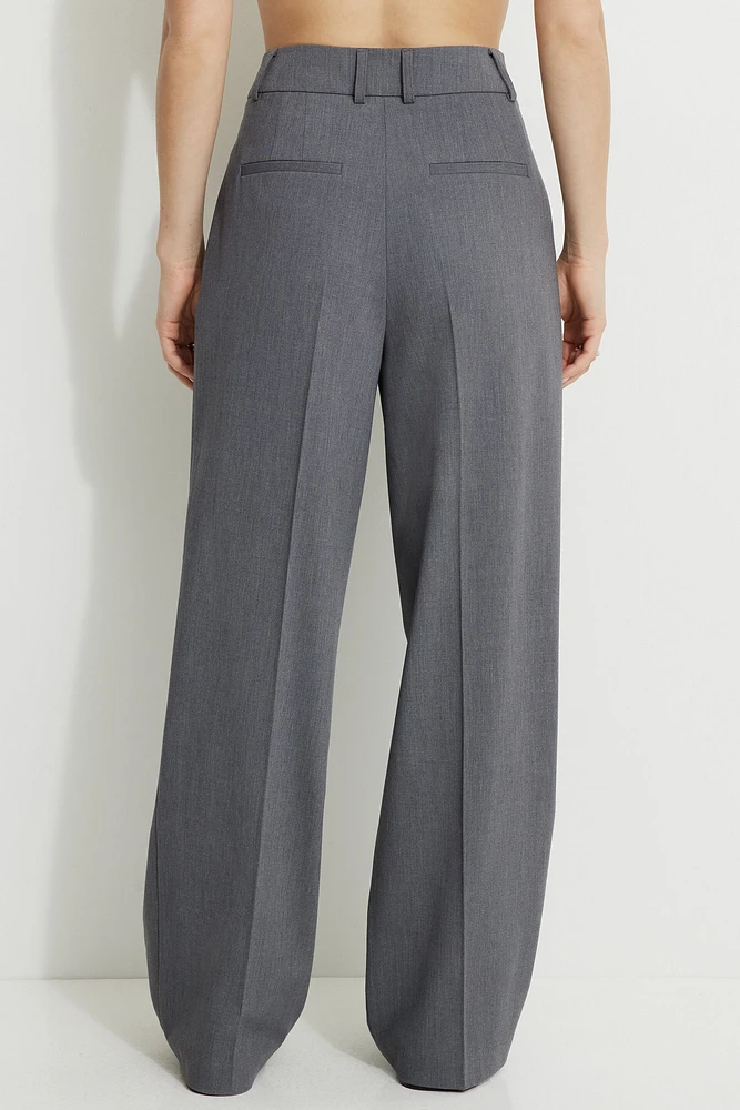 Sofia Pleated Straight Leg Pants