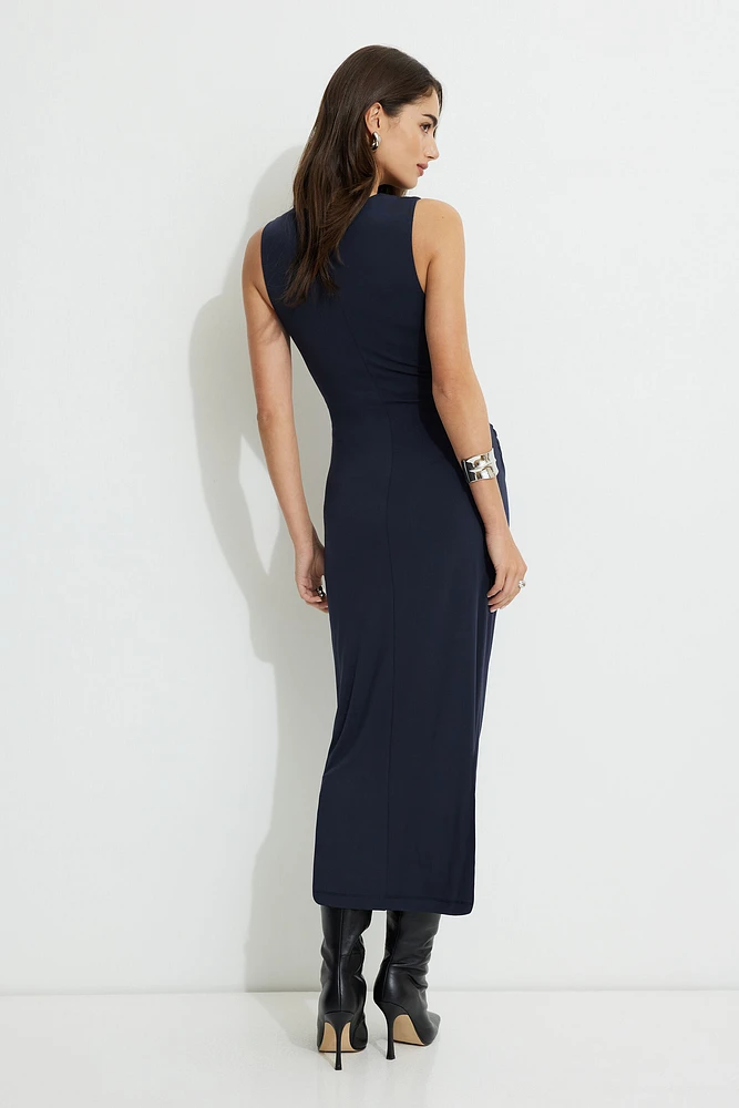 Draped Sculpt Maxi Dress