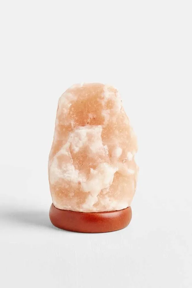 Mini USB Powered Salt Lamp - Natural