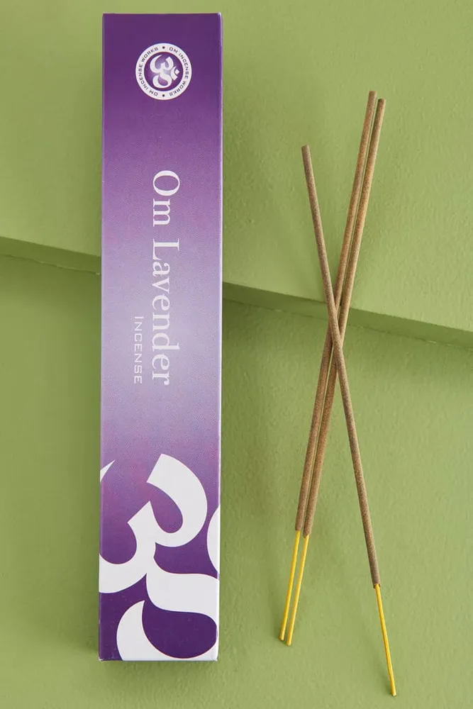 Om Lavender Incense Sticks
