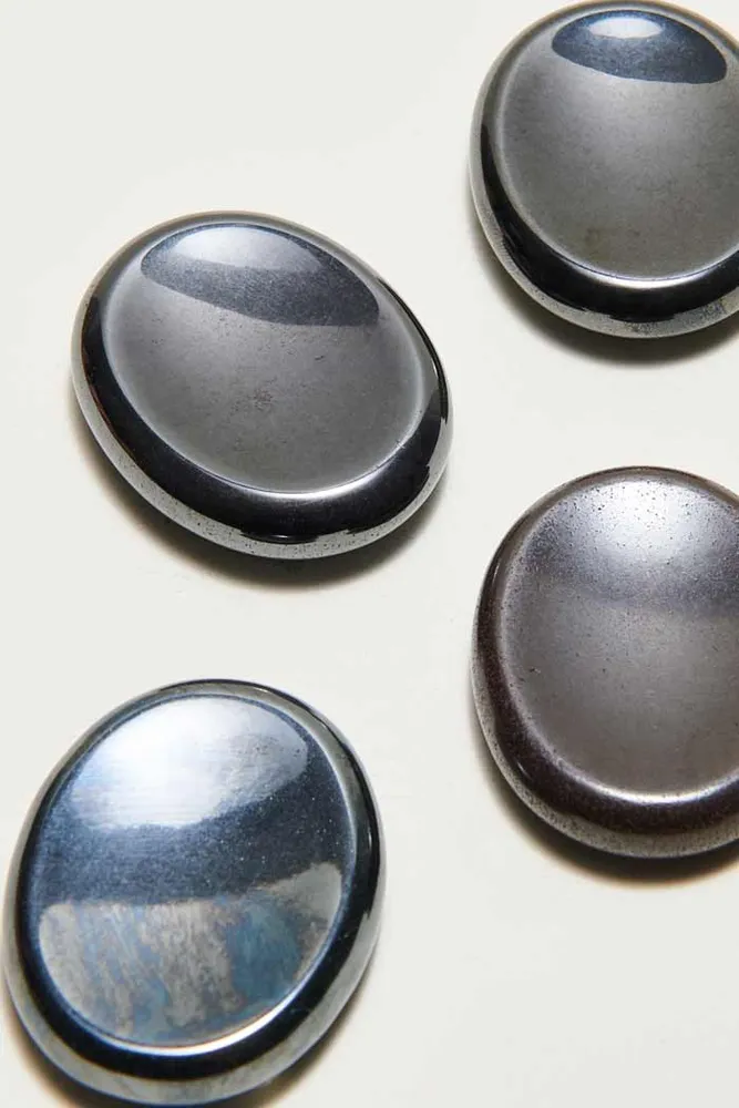Hematite Worry Stone