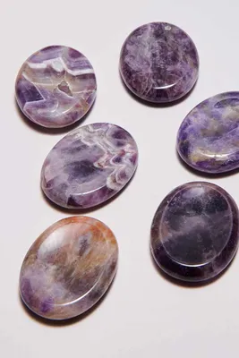 Amethyst Worry Stone