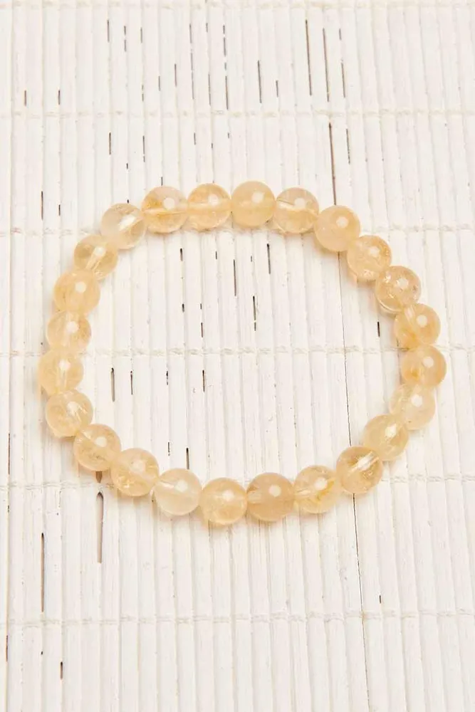 Buy the Shiny Citrine Bracelet for Joy and Abundance