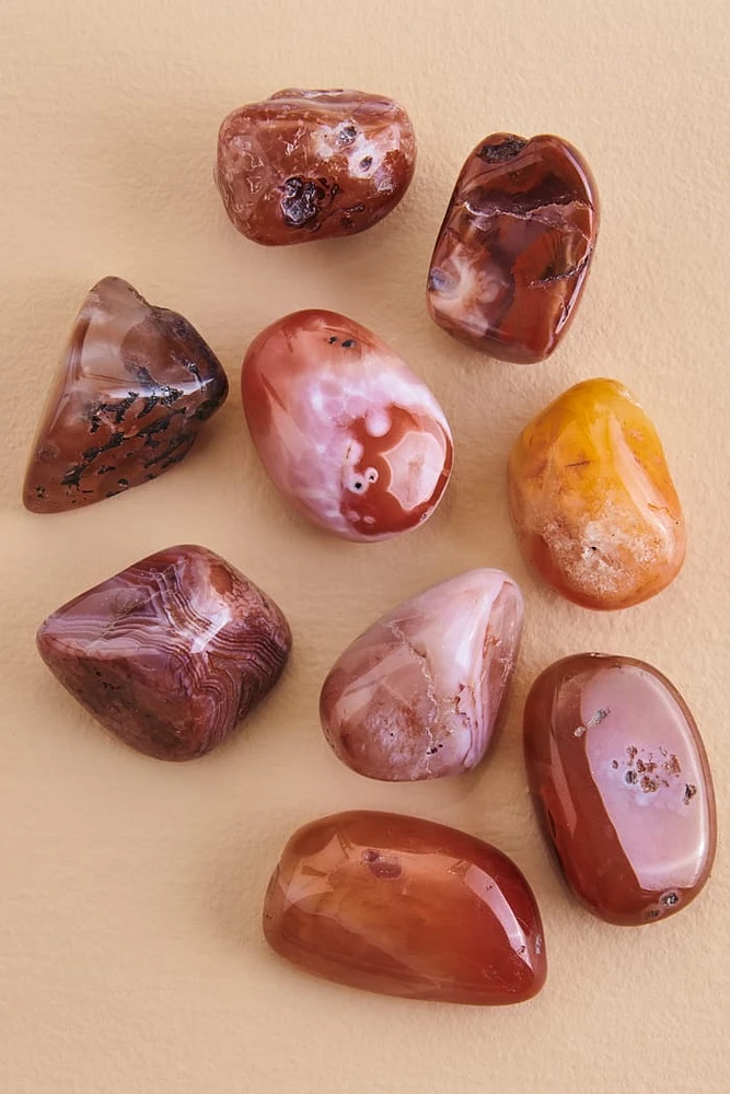 Carnelian Tumbled Stone