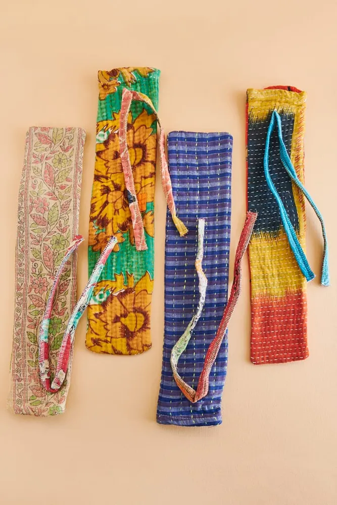 Kantha Incense Bag