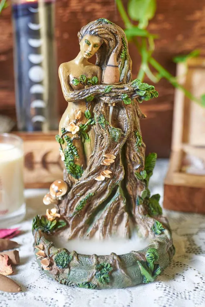 Mother Nature Backflow Incense Burner